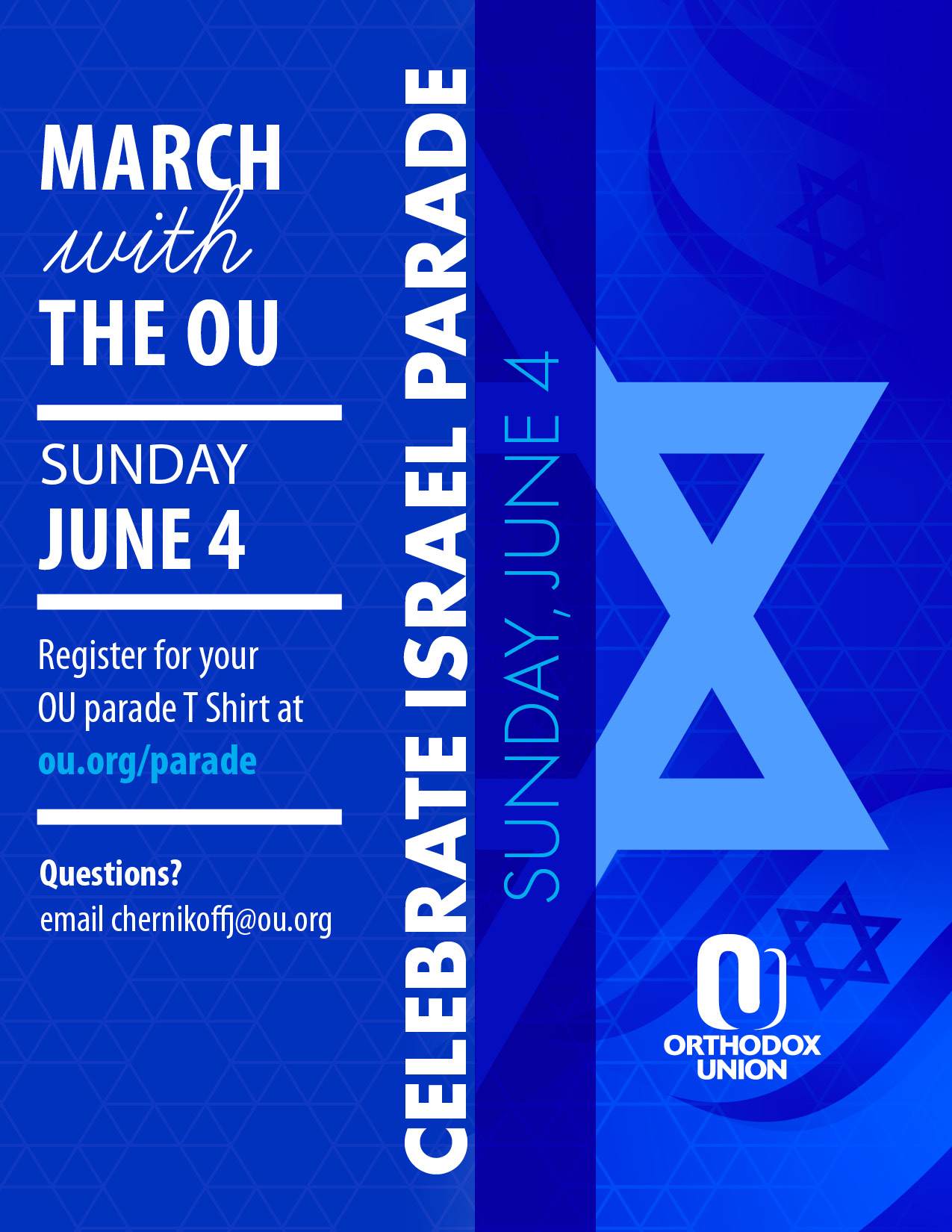 OU Celebrate Israel Parade Registration 2023 Orthodox Union